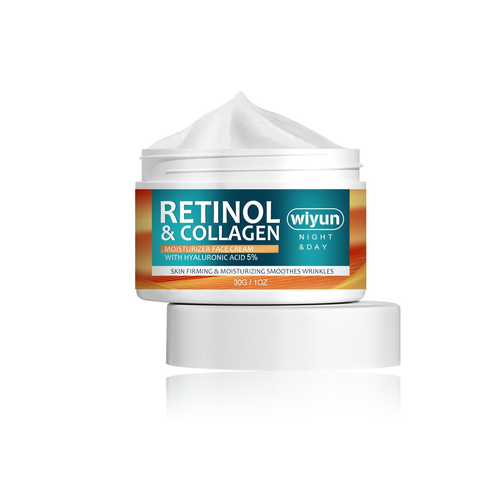 WIYUN Retinol Moisturizing Cream For Fine Lines Reduction, Wrinkle Brightening, Moisturizing, Firming And Anti-Wrinkle Cream