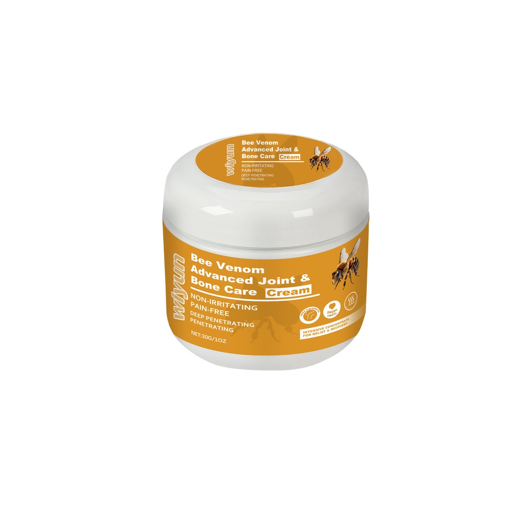 Wiyun Bee Venom Joint Care Cream Gentle Nourishing Body Cream For Daily Topical Massage On Wrists And Knees