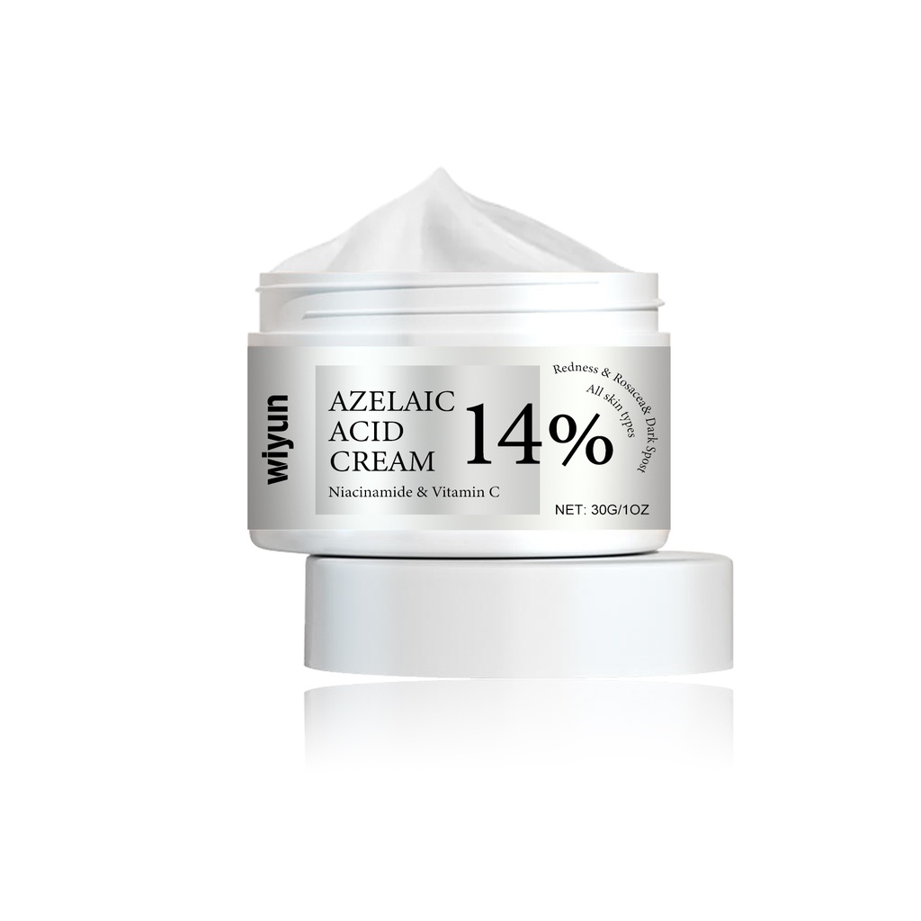 Wiyun Azelaic Acid Cream, Deep Cleansing And Moisturizing Facial Skin Lightening Acne Mark Blackhead Repair Cream