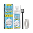 Jue-Fish Shoes Whitening Cleansing Gel, Free Water To Remove Oxide Restore Yellow Stain Remover Small White Shoe Cleaner