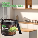 Jue-Fish Home Deodorant Gel, Kitchen Bathroom Living Room Deodorant Air Freshening Fragrance Deodorizing Gel