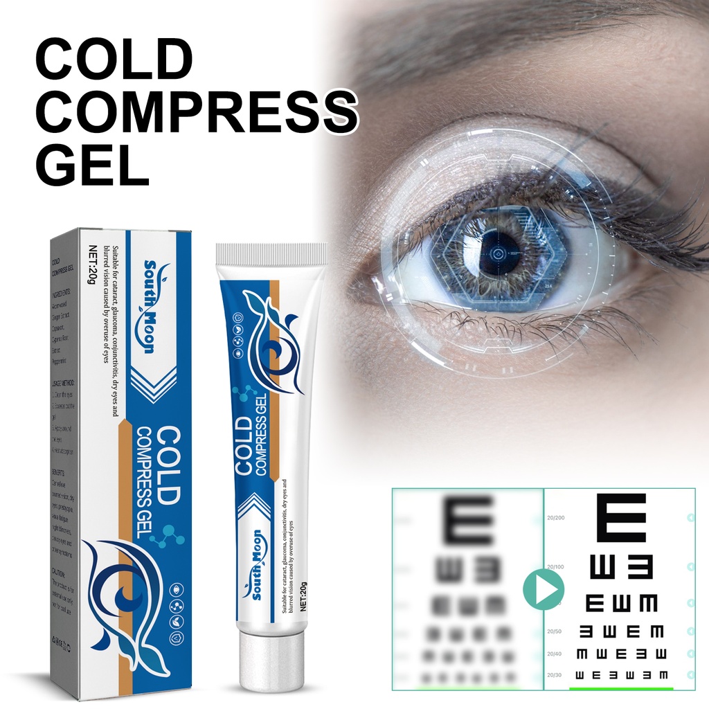 South Moon Cold Compress Gel, Relieve Dry, Blurred And Tired Eyes Apply Around Eyes Care Gel