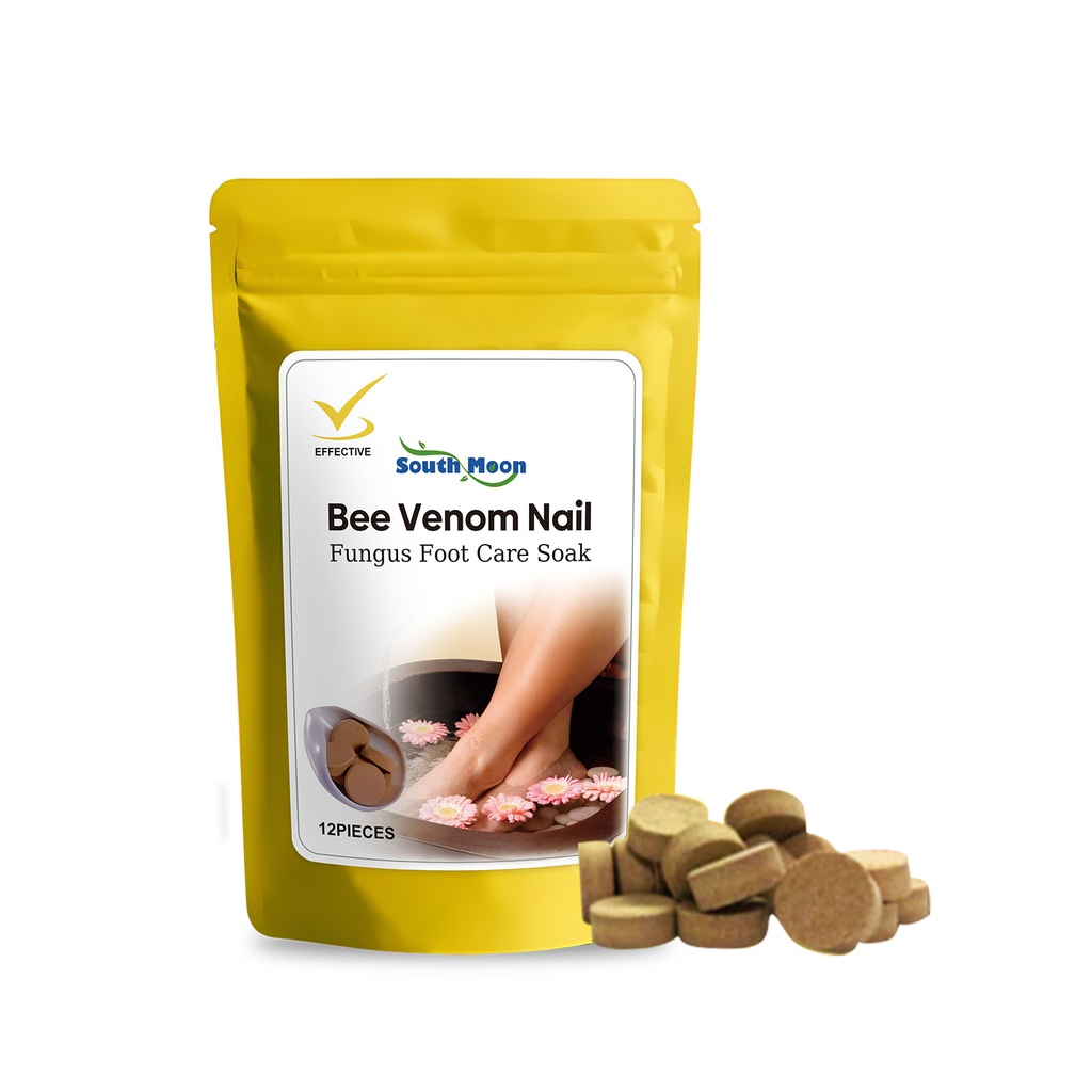 South Moon Nail Care Foot Soak, Gentle Cleaning Of Hands, Feet And Nails Moisturizing Soft Moisturizing Nail Face Foot Care