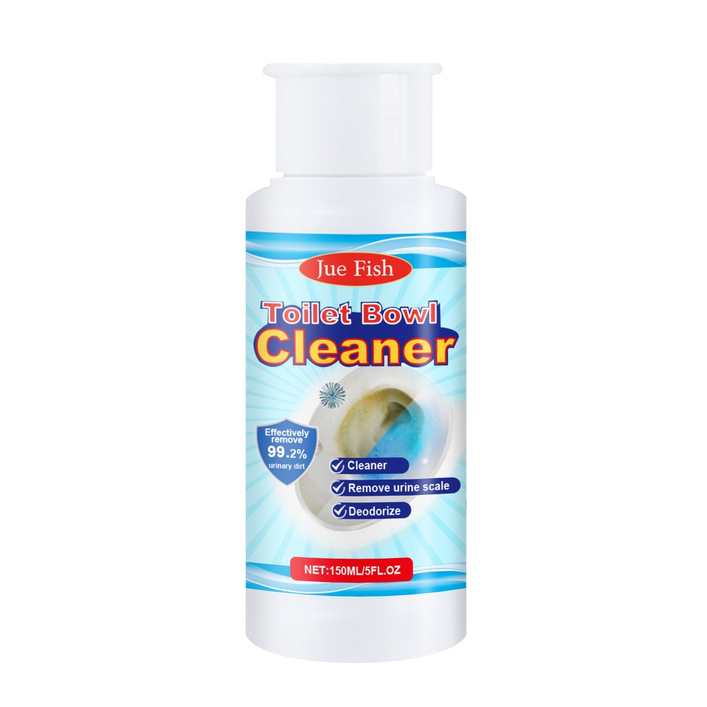 Jue-Fish Toilet Bowl Cleaner, Toilet Clean Decontamination Smell Decontamination Clean Toilet