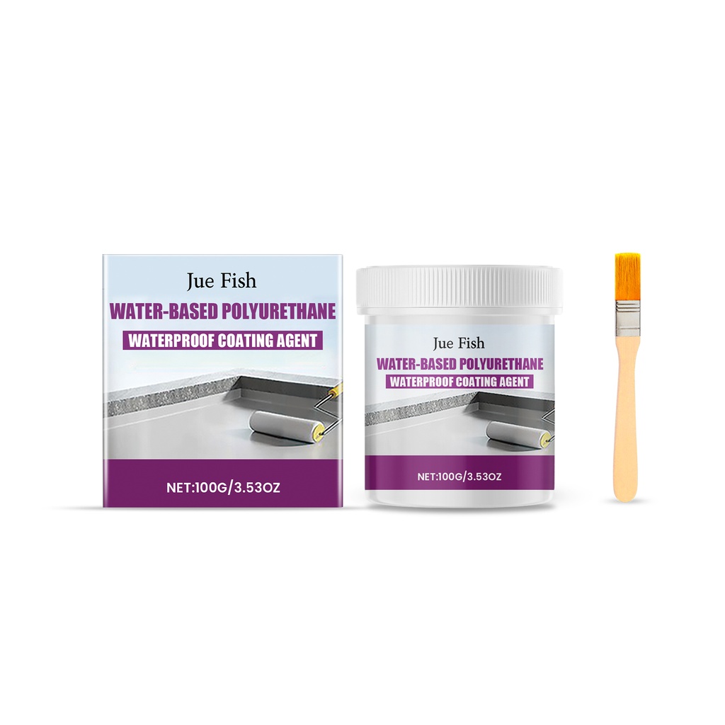 Jue-Fish Waterproof Coating Agent Tile Wall Tile Roof House Floor Leak Repair Waterproof Coating For Household