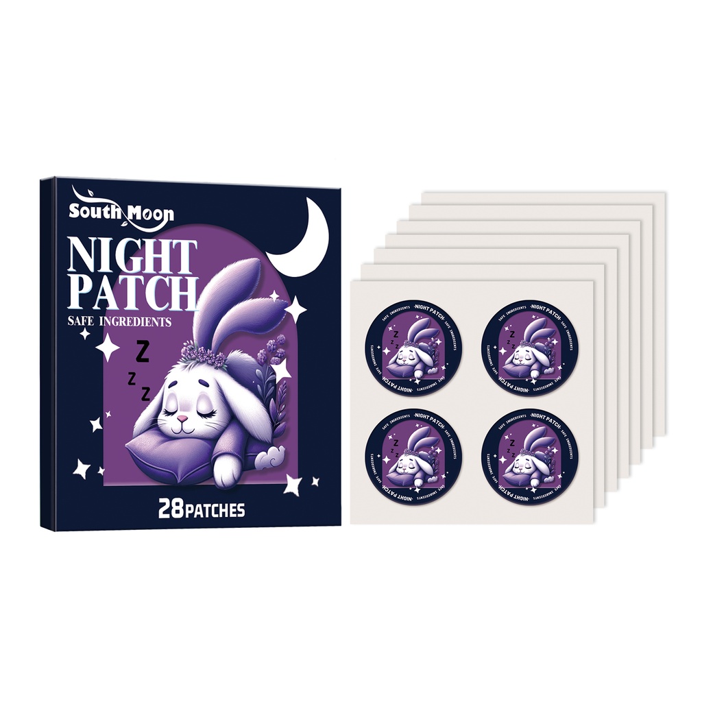 South Moon Night Patch, Sleep Care To Relieve Muscle Tension Physical And Mental Stress Care Patch