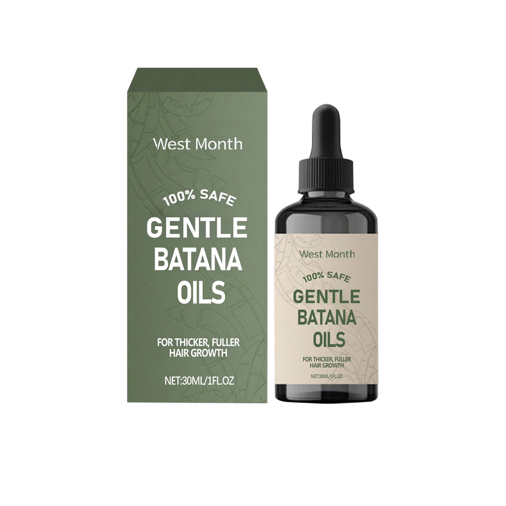 West&Month Batana Hair Care Essential Oil, Gently Nourishes Hair And Brightens Hair Care Oil