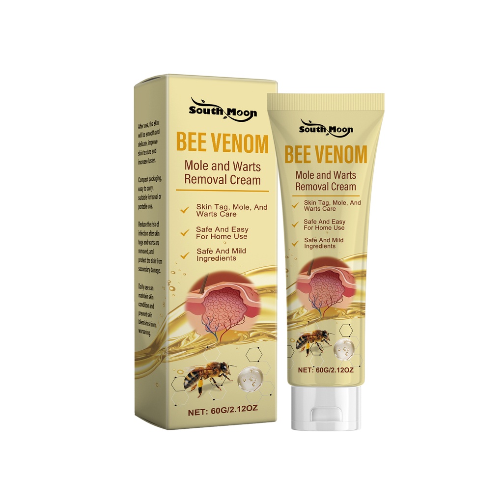 South Moon Bee Venom Skin Care Cream Gently Cleans And Moisturizes Skin, Removes Flesh Granules And Soothes Skin Especially
