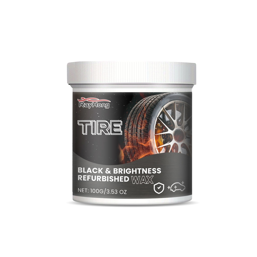 Rayhong Black & Brightness Refurbished Wax, Clean And Decontaminate Wheel Hub Rust And Add Brightening Tire Coating