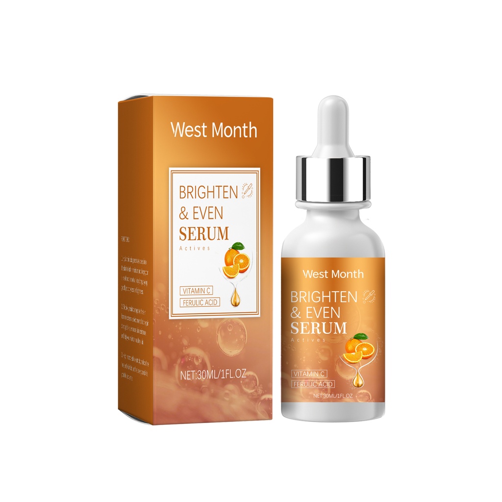 West&Month  Vitamin C Brightening Serum Nourishes And Moisturizes Dull And Clear Facial Skin