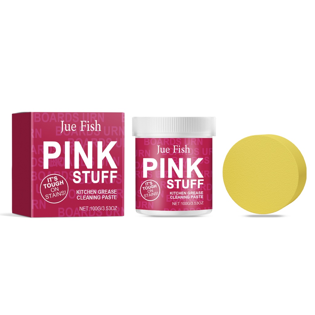 Jue-Fish Kitchen Oil Cleaning Cream, Mild Multi-Functional Cleaning Cream To Clean The Kitchen Heavy Oil Cleaning
