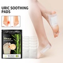 South Moon Uric Soothing Pads, Relieve Joint Pain Foot Clean Cold Dispelling Wet Foot Patch
