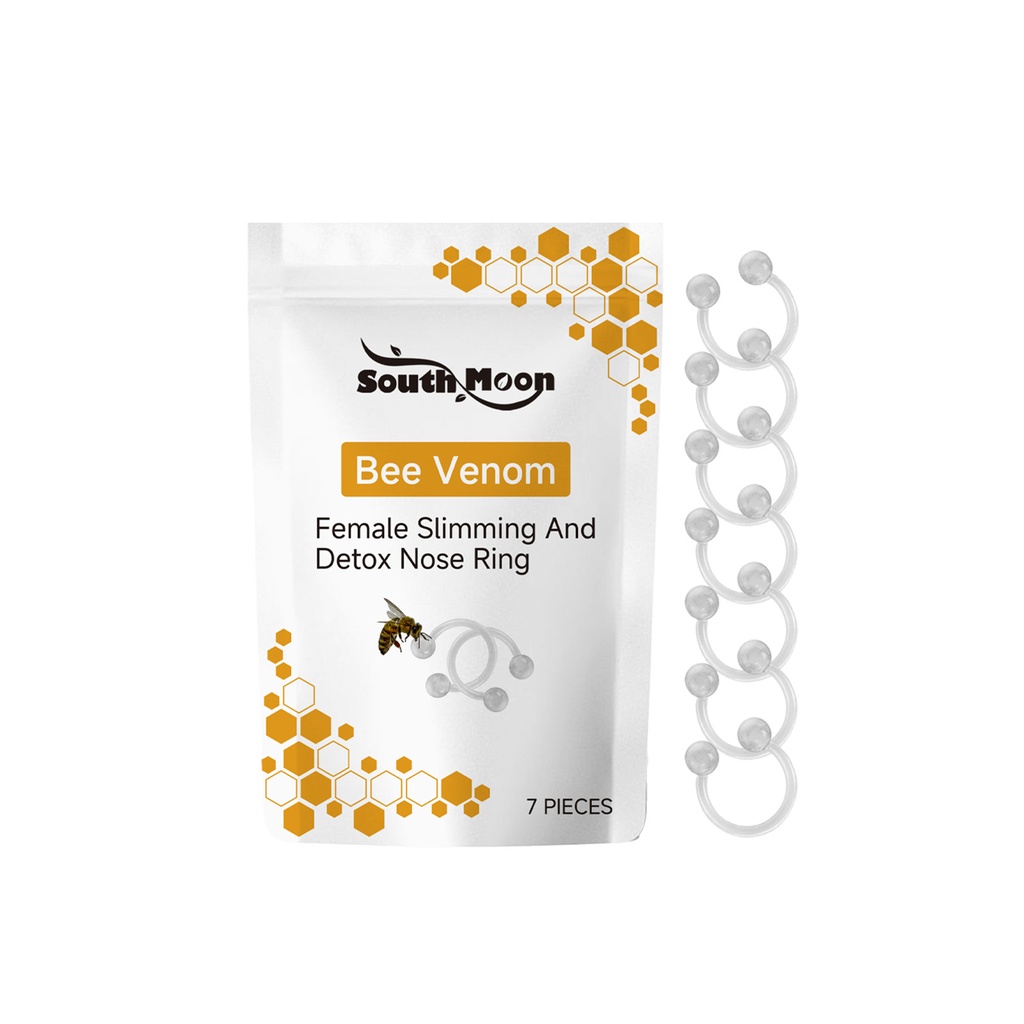 South Moon Bee Venom Female Slimming And Detox Nose Ring, Slimming Body Toning Firming Skin To Relieve Body Stress And Discomfort Care