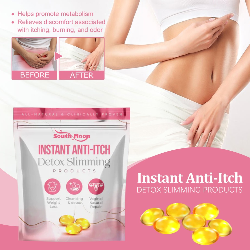 South Moon Instant Anti-Itch Detox Slimming Products, Firming Skin Body Shaping Beauty Body Capsule