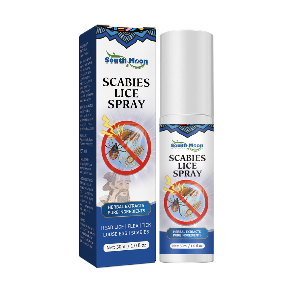 South Moon Head Lice Removal Spray To Remove Lice Fleas Hair To Remove Lice Eggs And Crabs