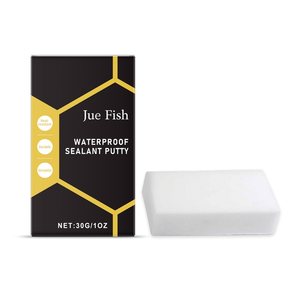 Jue-Fish Waterproof Sealing Cement, Seal Leakproof Household Holes And Cracks Wear-Resistant Filling Clay Cement