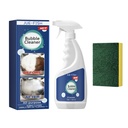 Jue-Fish Kitchen Grease Foam Cleaner,Range Hood Stove Exhaust Pipe Wall Kitchen Utensils Grease Cleaner