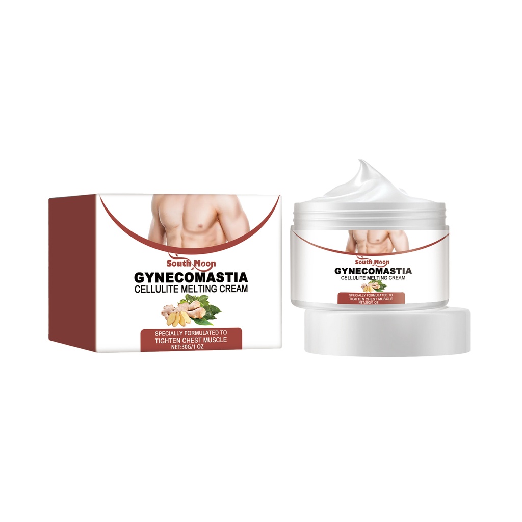 South Moon Gynecomastia Cellulite Melting Cream, Chest Muscle Care Tightens The Skin To Prevent Sagging And Firm