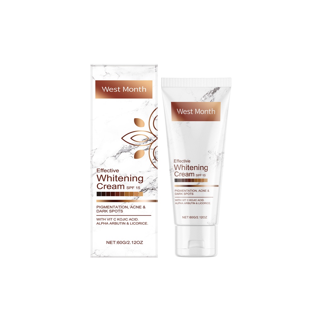 West&Month Body Moisturizing And Brightening Cream, Moisturizing And Brightening Skin, Refreshing And Non-Sticky Body Lotion
