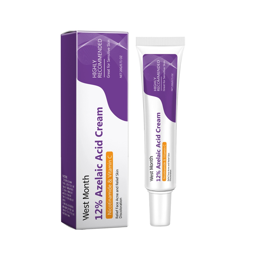 West&month Azelaic Acid Repair Cream, Gently Repair Facial Skin Cleansing Cream