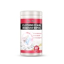 Jue-Fish  Clothes Stain Remover Wipes, Gently Clean Stubborn Clothes Stains, Oil Stains, Mildew Spots, Color Preservation And Fragrance