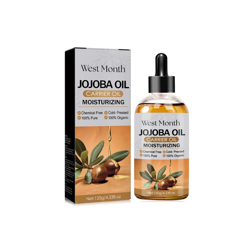 West&Month Jojoba Oil Hair Conditioner, Solid Hair, Tight Hair, Prevent Loss, Repair Dry Hair And Smooth Hair Care Oil