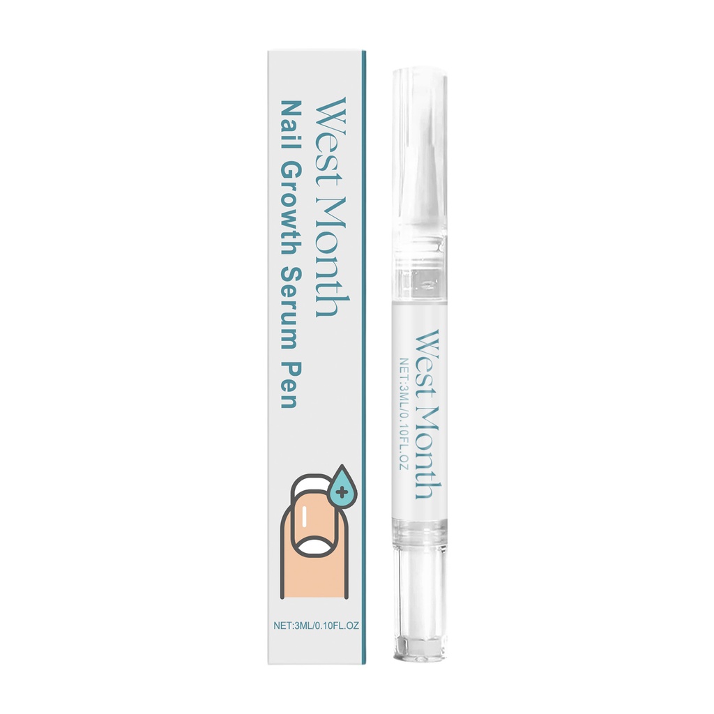 West&Month Nail Care Essence Pen, Fingernail Edge Soft Moisturizing Nail Surface Moisturizing And Nourishing Pen