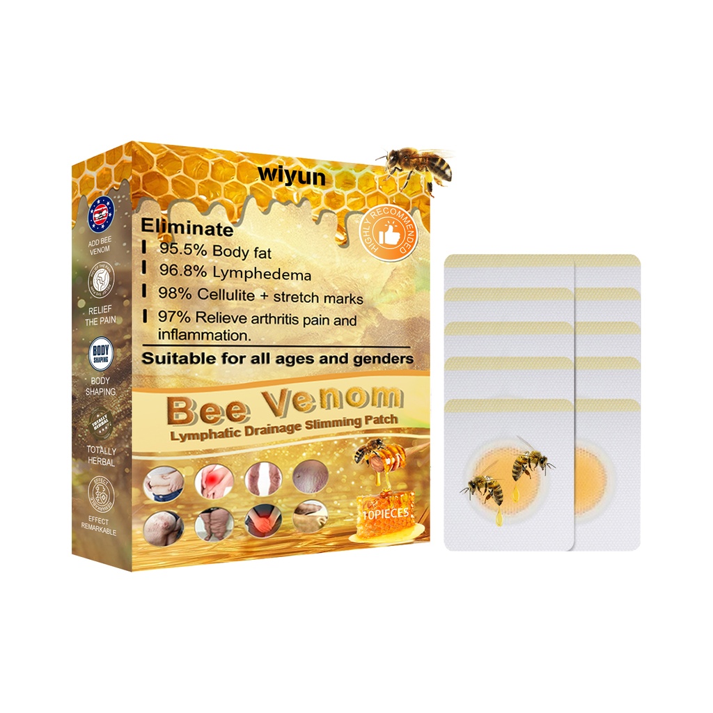 Wiyun Bee Venom Beauty Considerate Lift Skin Light Body Shape Shape Curves Shape Body Care Patch