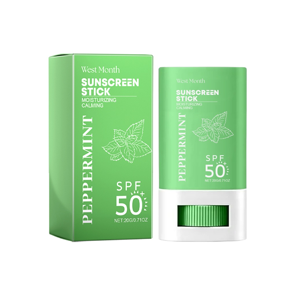 West&Month Sunscreen Stick, Refreshing But Not Oily Water Carry Bright Color Of Skin Protection Cream Accusing Oil