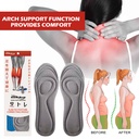 South Moon Slim Fix Posture Correcting Insole, Relieve Joint Pain Repair Hump Correction Foot Breathable Shoes Insoles