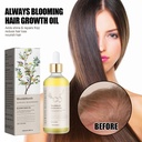 West&Month Always Blooming Hair Growth Oil, Moisturize And Thicken Hair And Repair Damaged, Dry And Frizzy Hair Care Essential Oil
