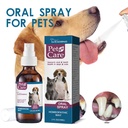 Yegbong Pet Oral Cleaning Spray, Cats And Dogs Remove Tartar And Bad Breath Fresh Mouth Care Spray