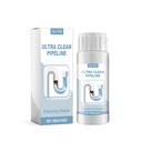 Jue-Fish Ultra Clean Pipeline Dissolving Powder, Toilet Sewer Kitchen Sink Pipe Blockage Dredge Clean Decontamination