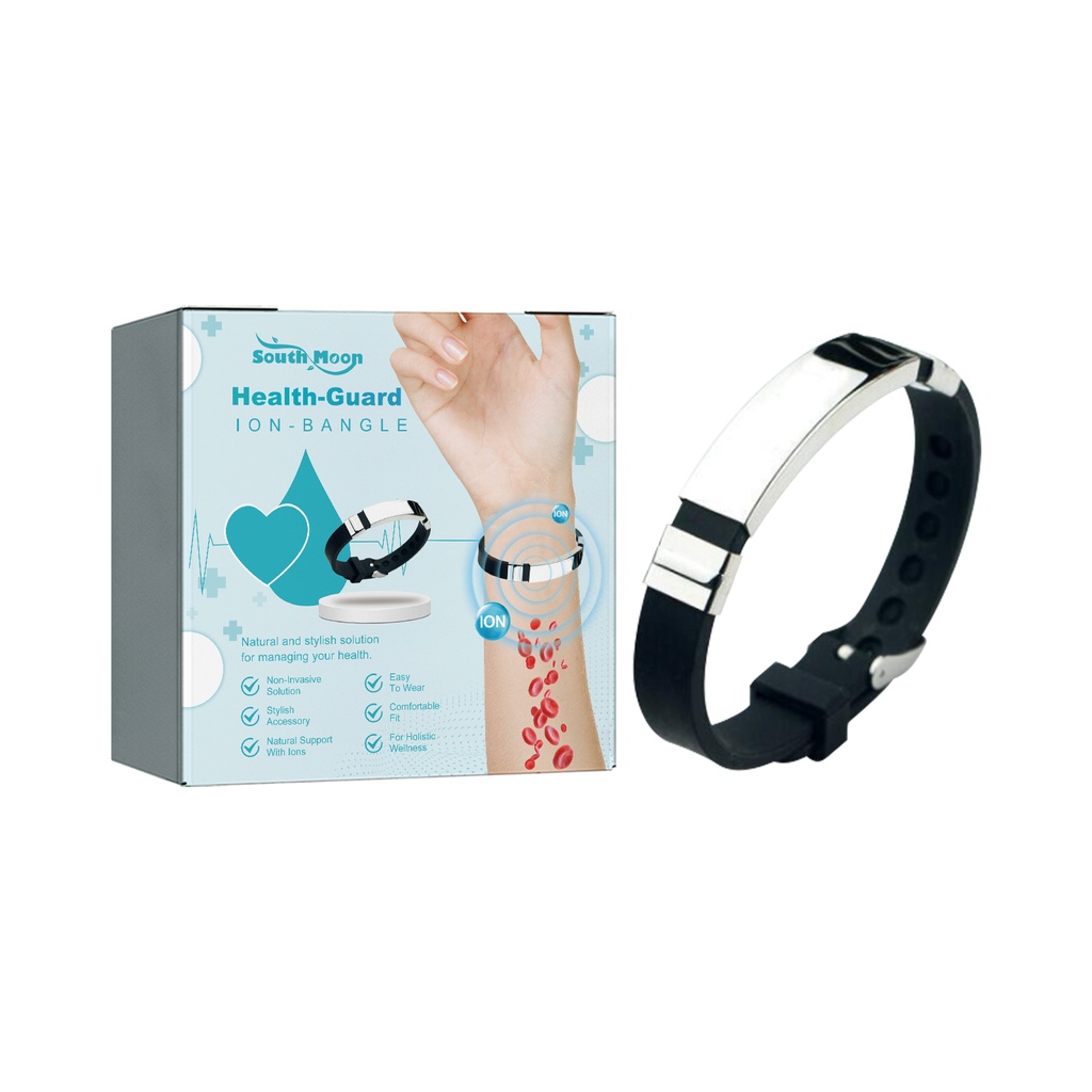 South Moon Ion Bracelet, Firming Abdominal Thigh Fat Relief Dizziness Body Discomfort Care Bracelet