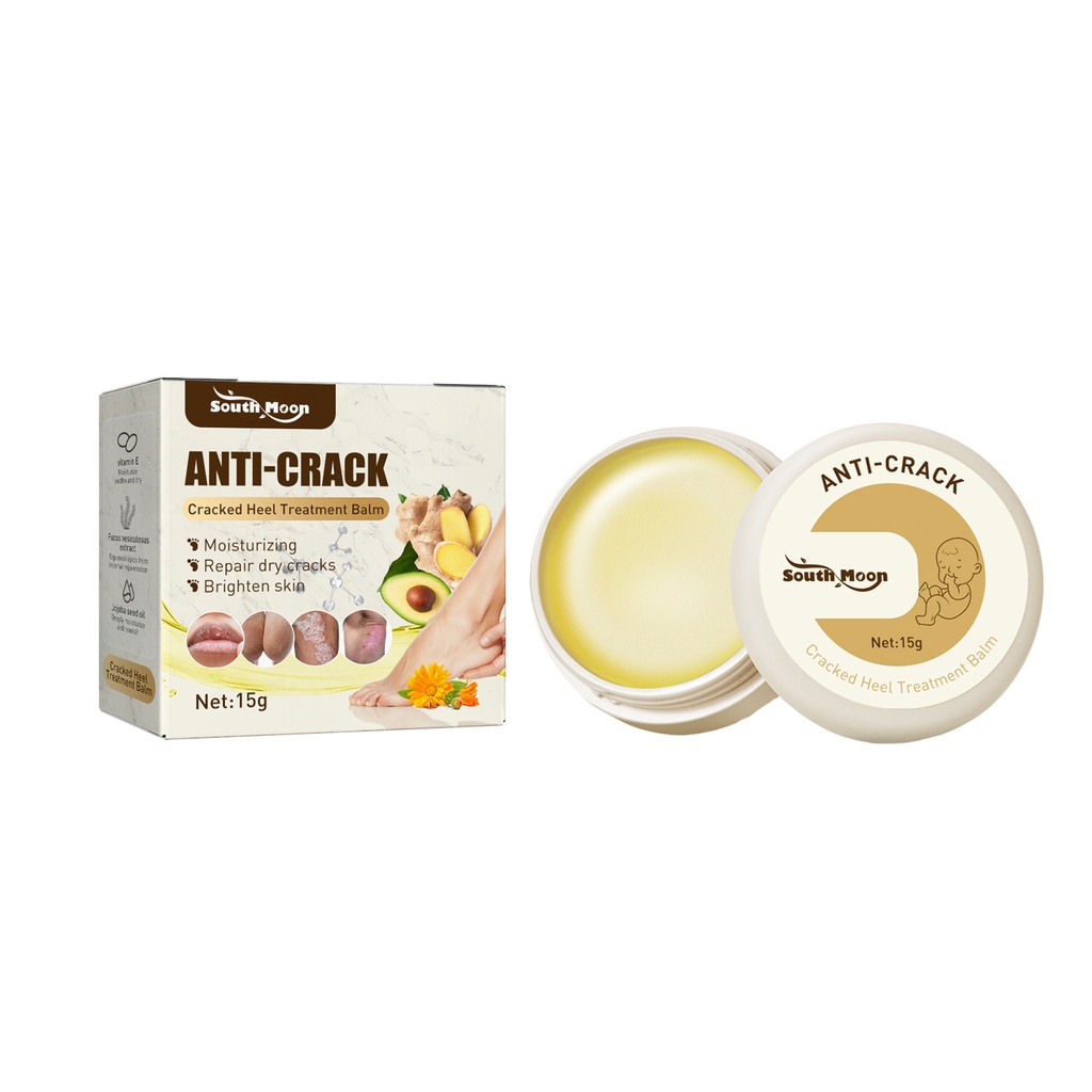 South Moon Cracked Heel Care Cream, Repair Foot Anti-Cracking, Peeling And Chapping Moisturizing Foot Cream