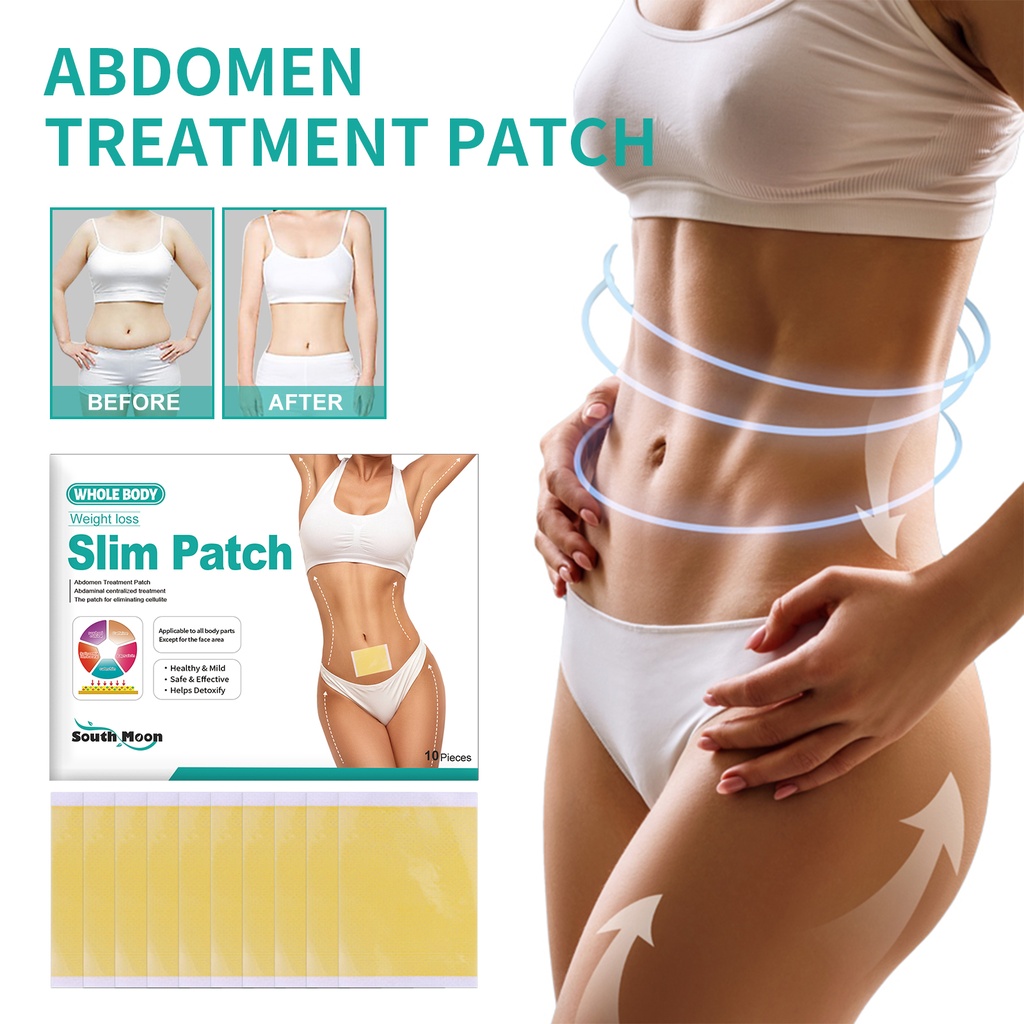 South Moon Abdomen Treatment Patch, Abdominal Toning Firming Worship Meat Thigh Muscle Lazy Slimming Belly Patch