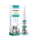 Yegbong Pet Ear Wash Drops, Cleaning, Decontaminating And Moisturizing Ear Canal Healthy And Nourishing Cleaning Solution For Cats And Dogs