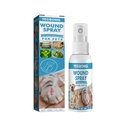 Yegbong Pet Wound Spray, Dog And Cat Skin Rash Moss Scratching Wound Wound Treatment Repair Blocking Bacteria Solution