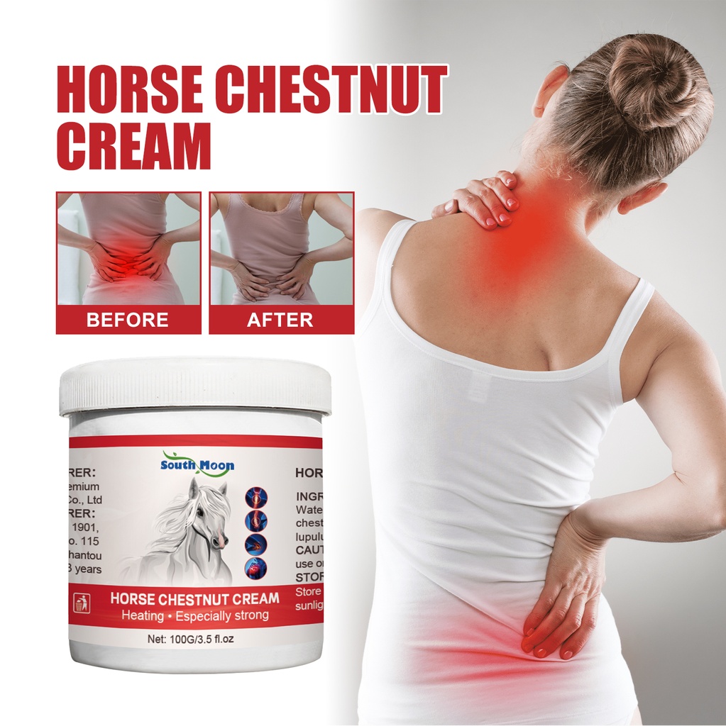 South Moon Horse Chestnut Cream, Cervical Pain Joint Relief Lumbar Disc Protrusion Knee Joint Cream