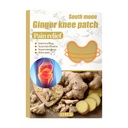 South Moon Ginger Knee Patch, Warm Patch Hot Compress Ginger Patch Neck Shoulder Waist Leg Joint Knee Pain Patch