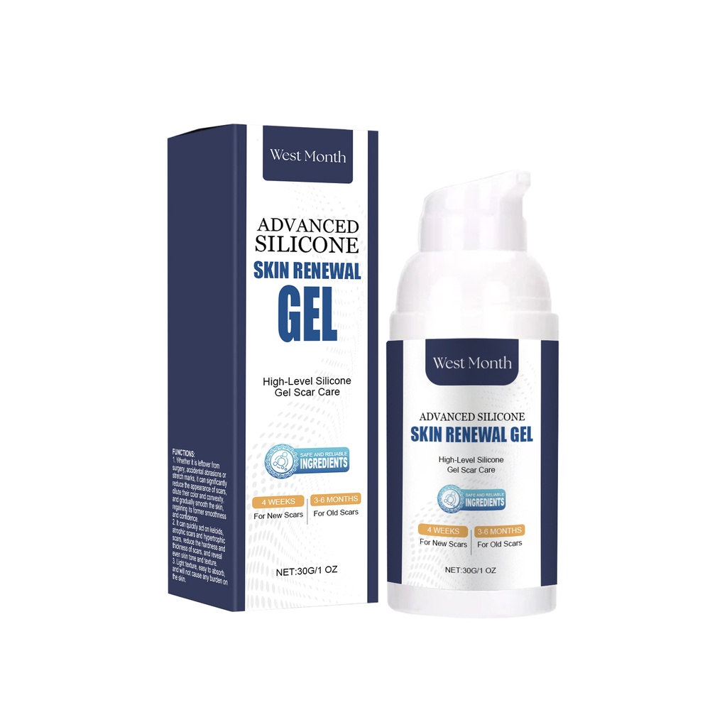 West&Month Skin Repair Gel, Gently Nourishes Body Skin And Naturally Shines Skin Repair Gel