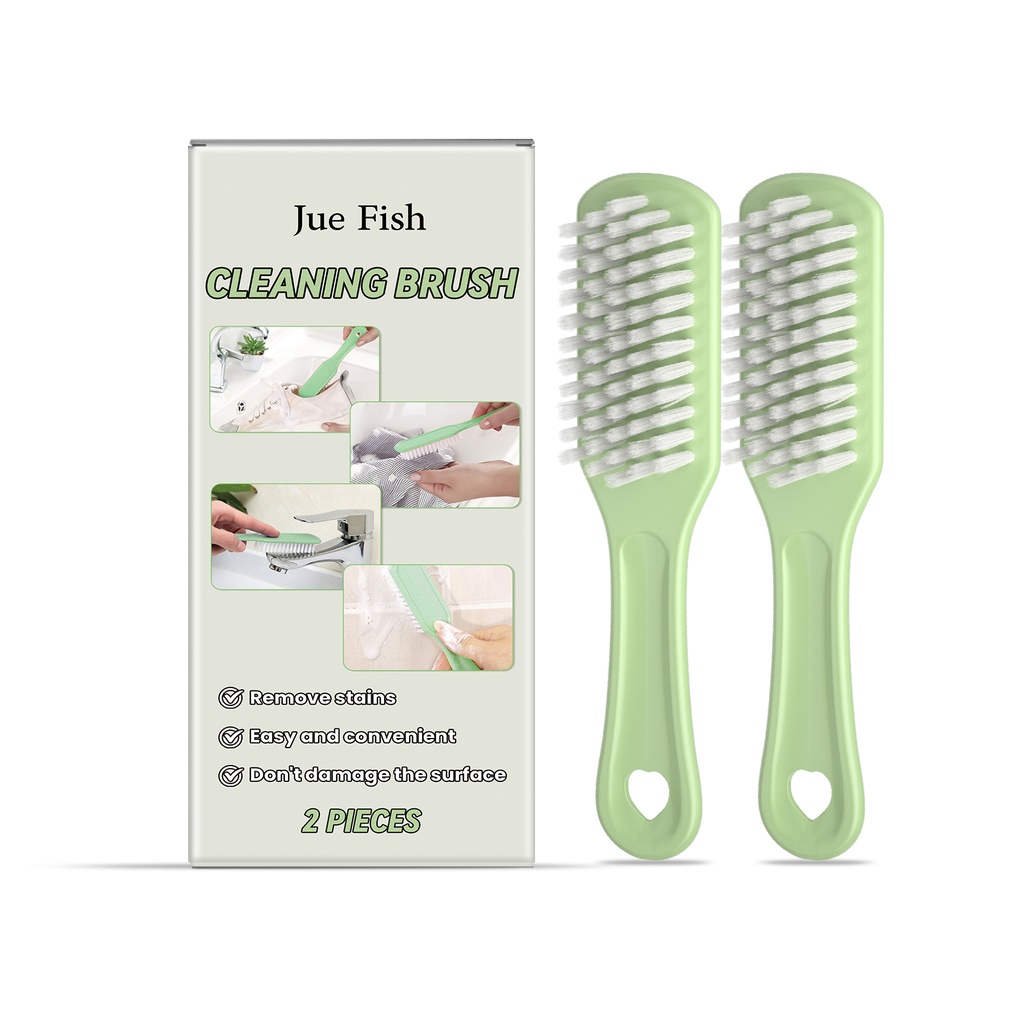 Jue-Fish Multi-Purpose Cleaning Brush Home Cleaning Shoes Wash Sink Wall Grease Removal Soft Brush
