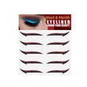 West&Month Eyeshadow Stage Makeup Eye Makeup, European And American Eyeliner Self-Adhesive Double Eyelid Eye Makeup