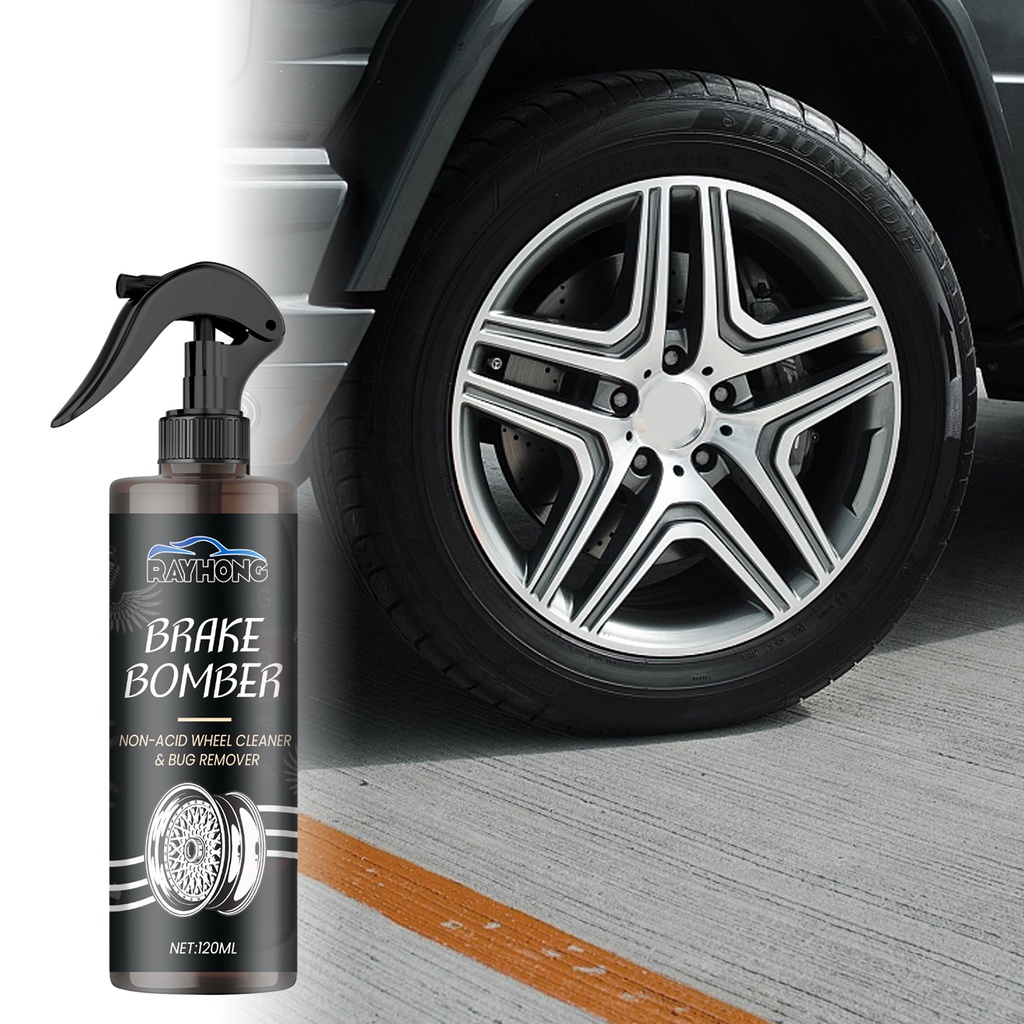 Rayhong Wheel Cleaner, Car Wheel Hub Cleaning Stain Repair Removal Rust Polish