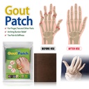 South Moon Gout Patch, Relieve Finger Toe Joint Cervical Vertebra Lumbar Pain Bunion Care Patch