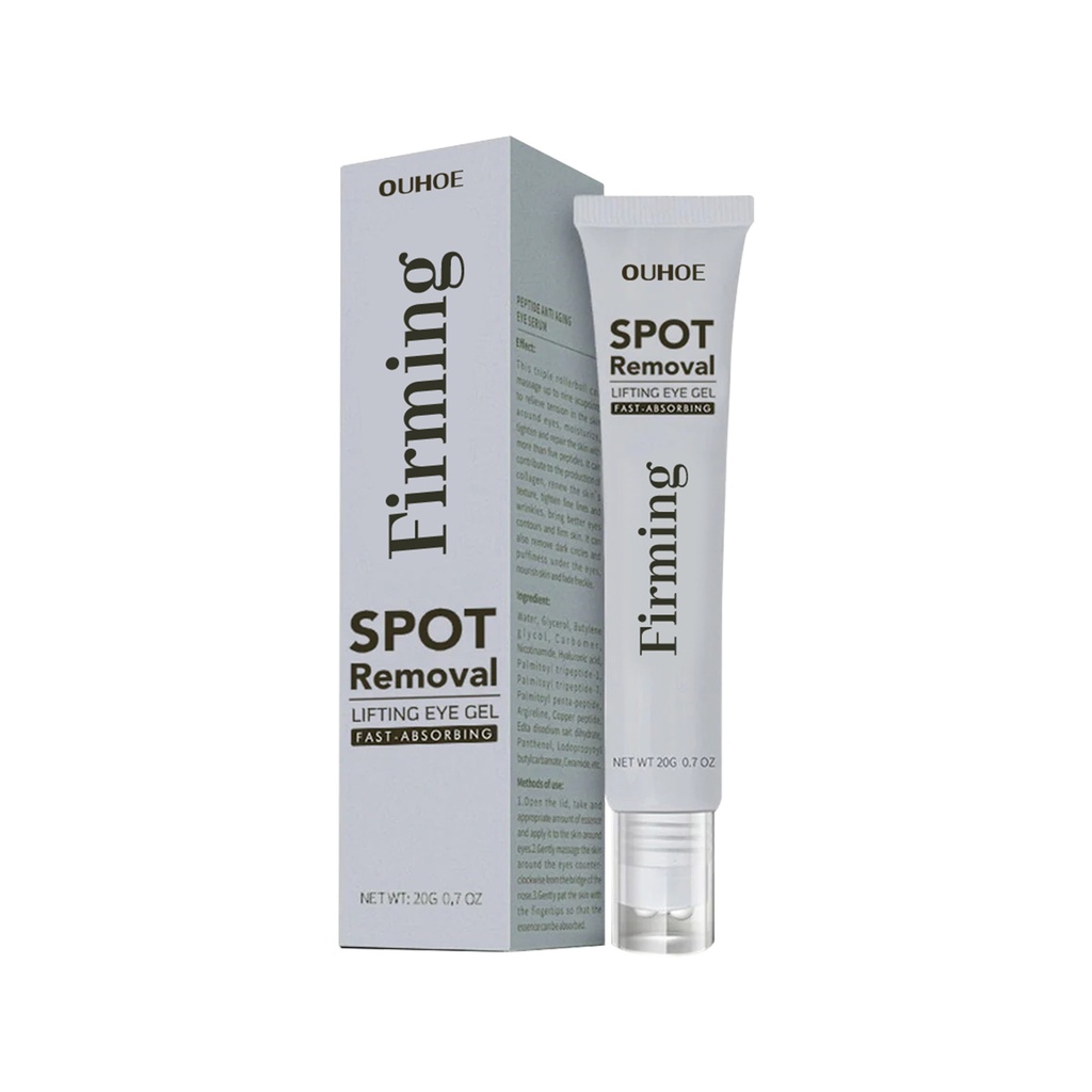 OUHOE Dark Spot Firming Eye Gel, Hydrating And Reducing Fine Lines And Spots Skin Care Eye Cream