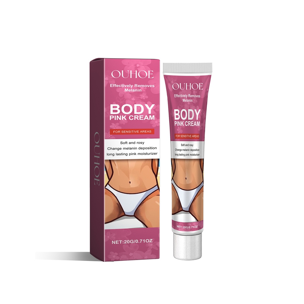 OUHOE Body Whitening Cream, Moisturizing, Hydrating And Lightening Cream For Armpit Joints Dark Private Areas