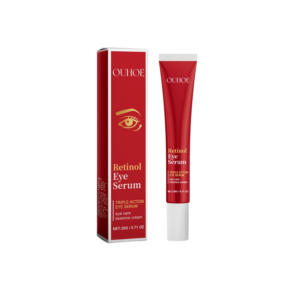 Ouhoe Triple Effect Eye Essence, Lightening Fine Lines, Moisturizing Eyes, Firming And Moisturizing Skin Eye Moisturizing Cream
