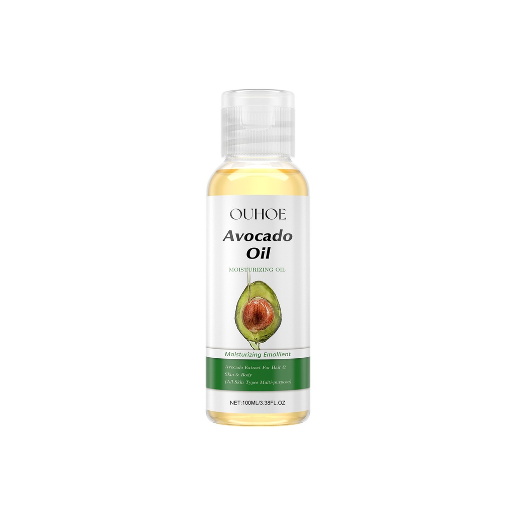 OUHOE Avocado Essential Oil Moisturizes Facial Skin, Brightening Body, Dry Skin And Repairing Scalp Essential Oil