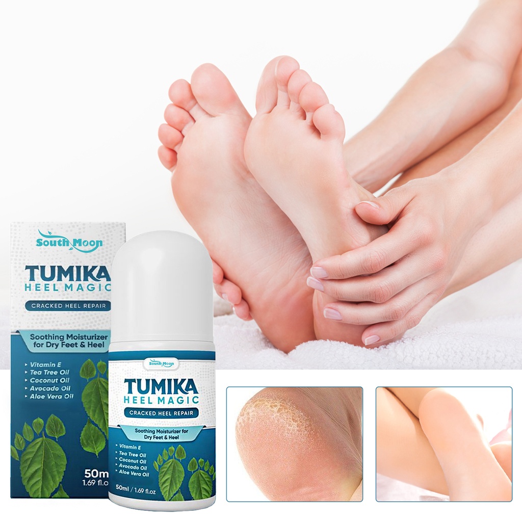 South Moon Tumika Heel Magic Cracked Heel Repair, Moisturizes Softened Foot Calluses To Prevent Dry And Cracked Heels Foot Care Cream